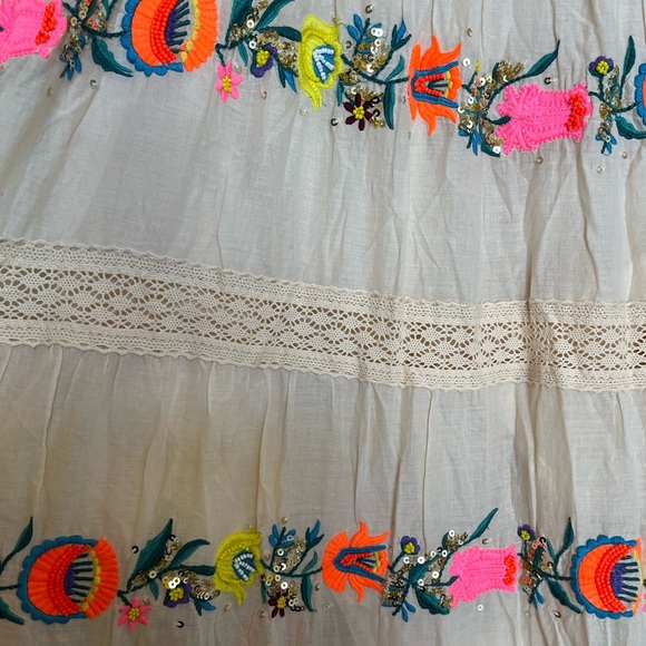 Boston Proper Neon Pop Strapless Dress - Picture 11 of 14